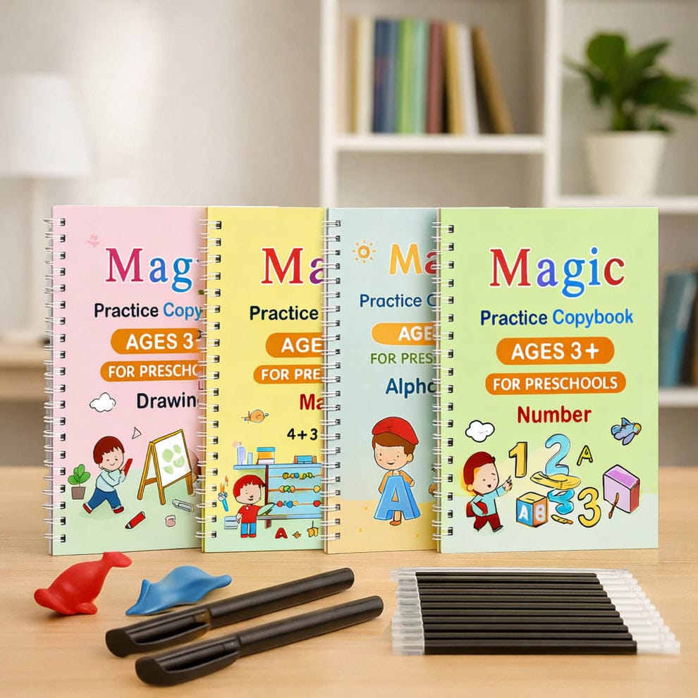 ✍️ Magic Practice Copybook – Buy 1 Get 3 FREE + 50% OFF Today
