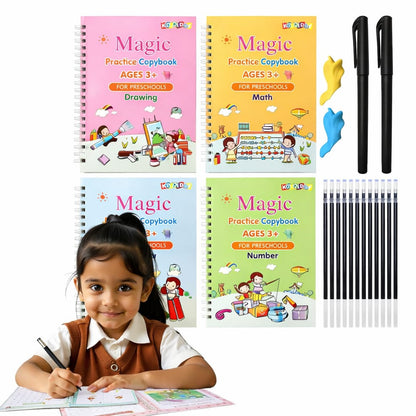 ✍️ Magic Practice Copybook – Buy 1 Get 3 FREE + 50% OFF Today